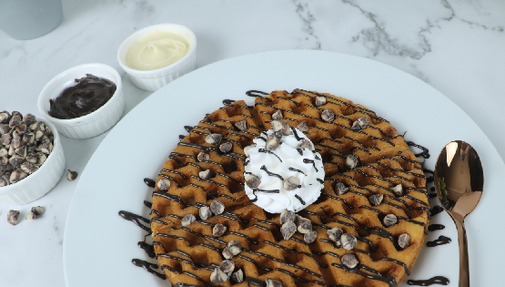 How to make Classic Duo Chocolate Chip Waffle